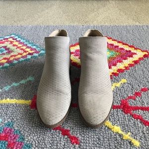 Lucky Brand Light Grey Booties